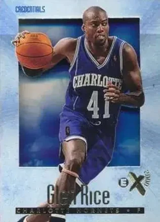 1996-97 E-X2000 #8 Credentials Glen Rice