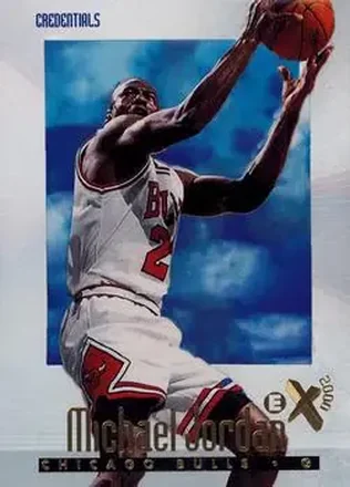 1996-97 E-X2000 #9 Credentials Michael Jordan
