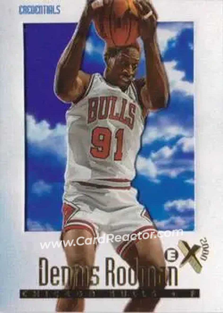 Front of Dennis Rodman