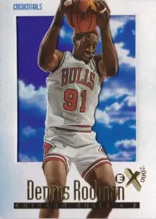 1996-97 E-X2000 #11 Credentials Dennis Rodman