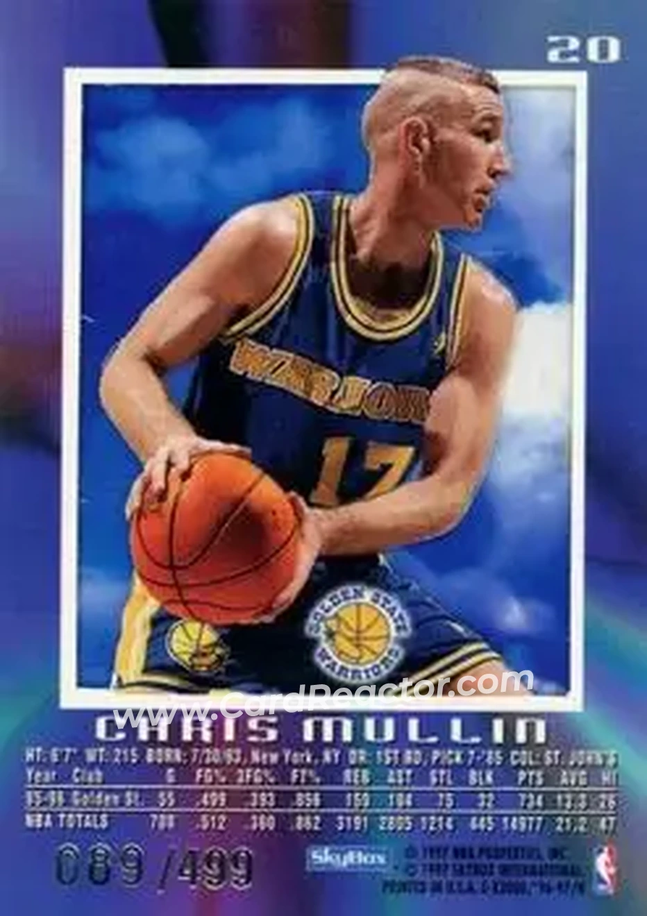 Back of Chris Mullin