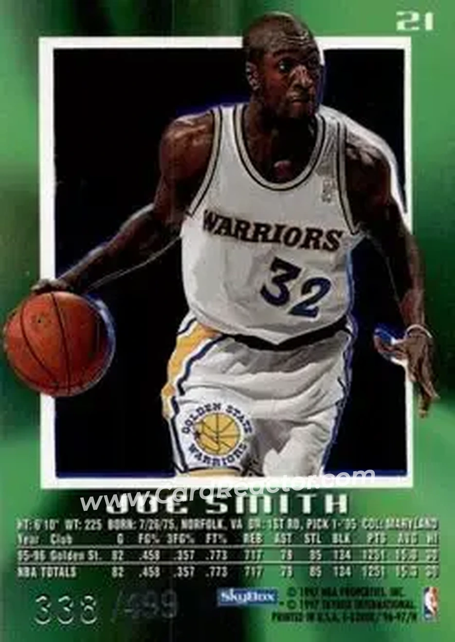 Back of Joe Smith