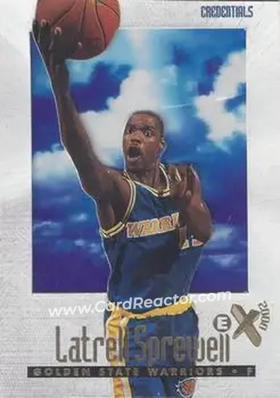 Front of Latrell Sprewell