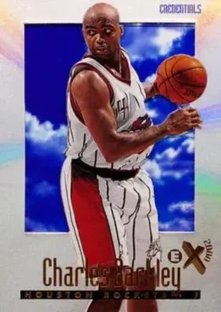 1996-97 E-X2000 #23 Credentials Charles Barkley