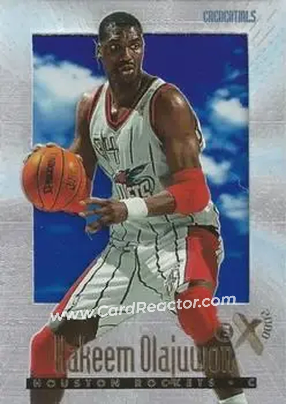 Front of Hakeem Olajuwon