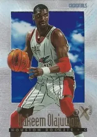 1996-97 E-X2000 #25 Credentials Hakeem Olajuwon