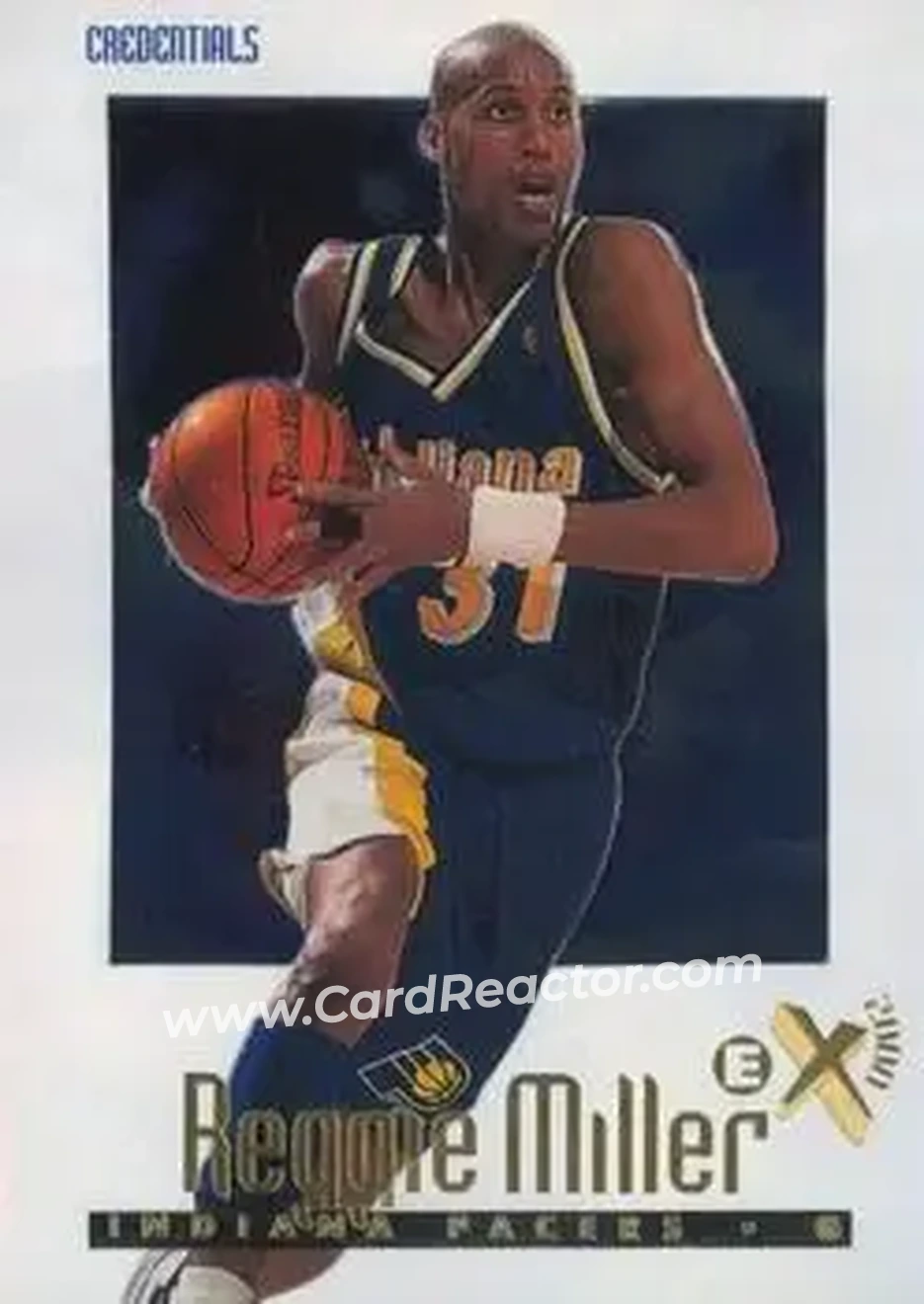 Front of Reggie Miller