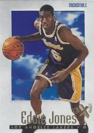 1996-97 E-X2000 #31 Credentials Eddie Jones