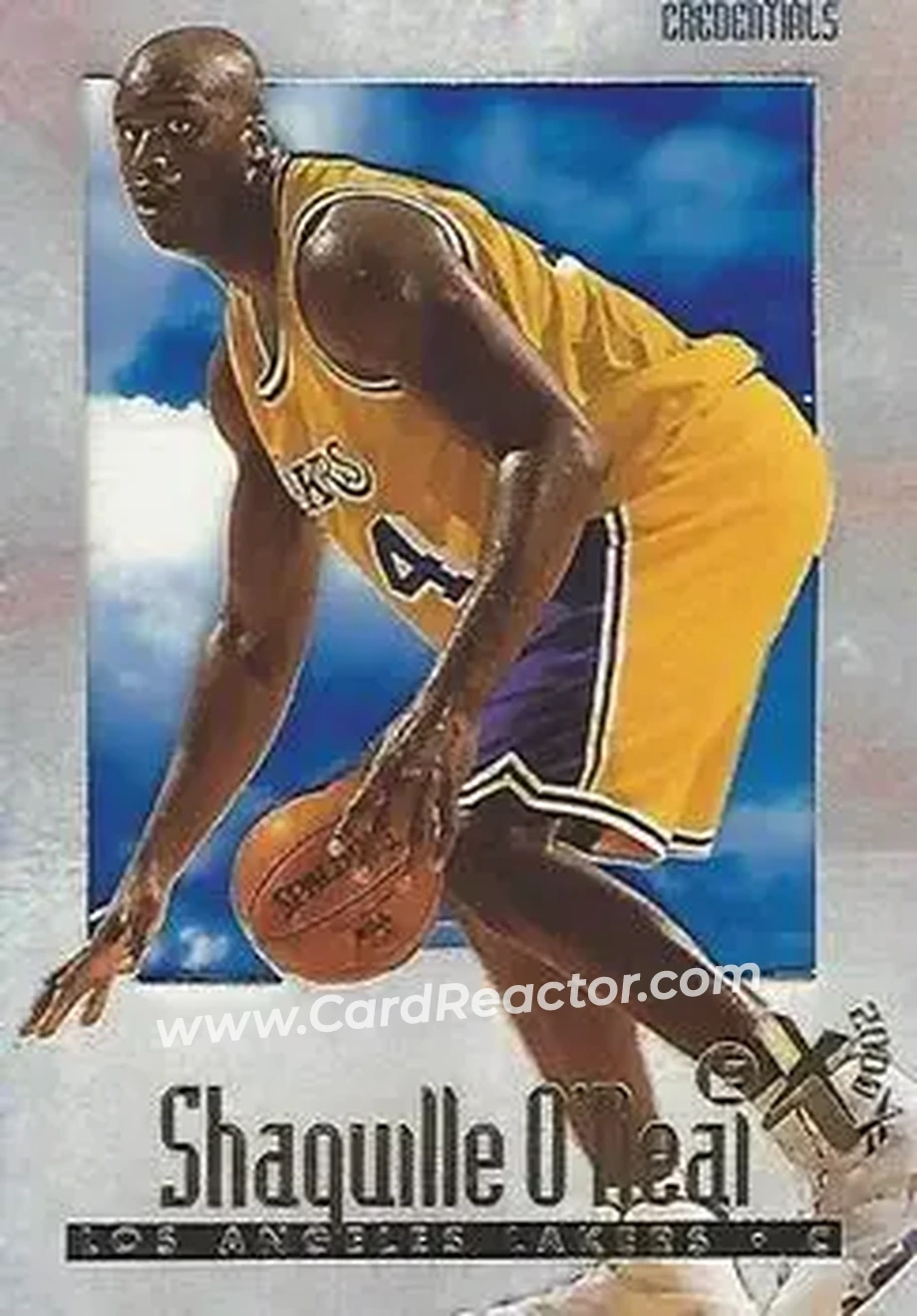 Front of Shaquille O'Neal
