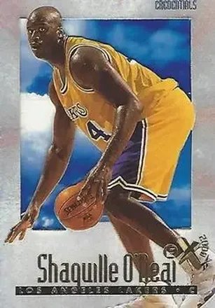 1996-97 E-X2000 #32 Credentials Shaquille O'Neal