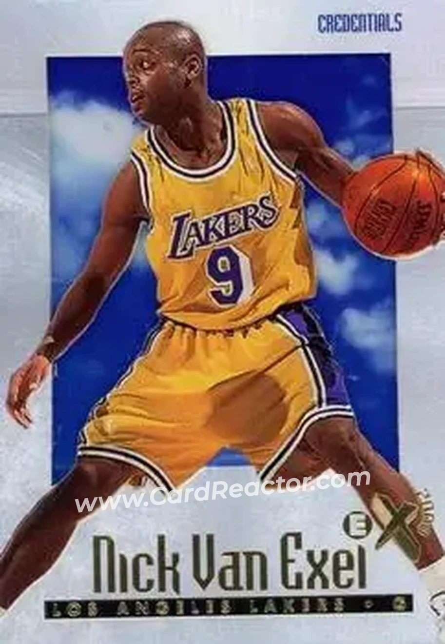 Front of Nick Van Exel