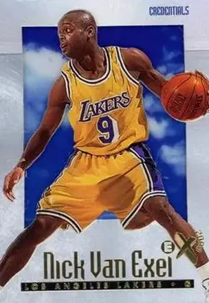 1996-97 E-X2000 #33 Credentials Nick Van Exel