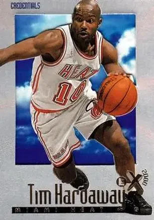 1996-97 E-X2000 #34 Credentials Tim Hardaway