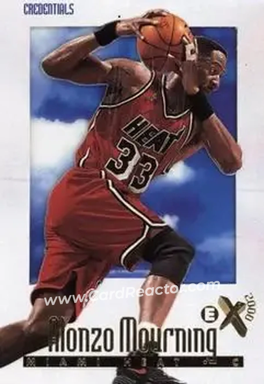 Front of Alonzo Mourning