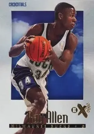 1996-97 E-X2000 #37 Credentials Ray Allen