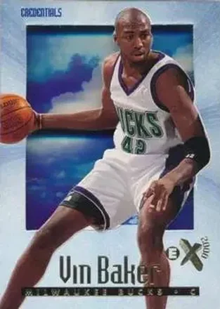 1996-97 E-X2000 #38 Credentials Vin Baker