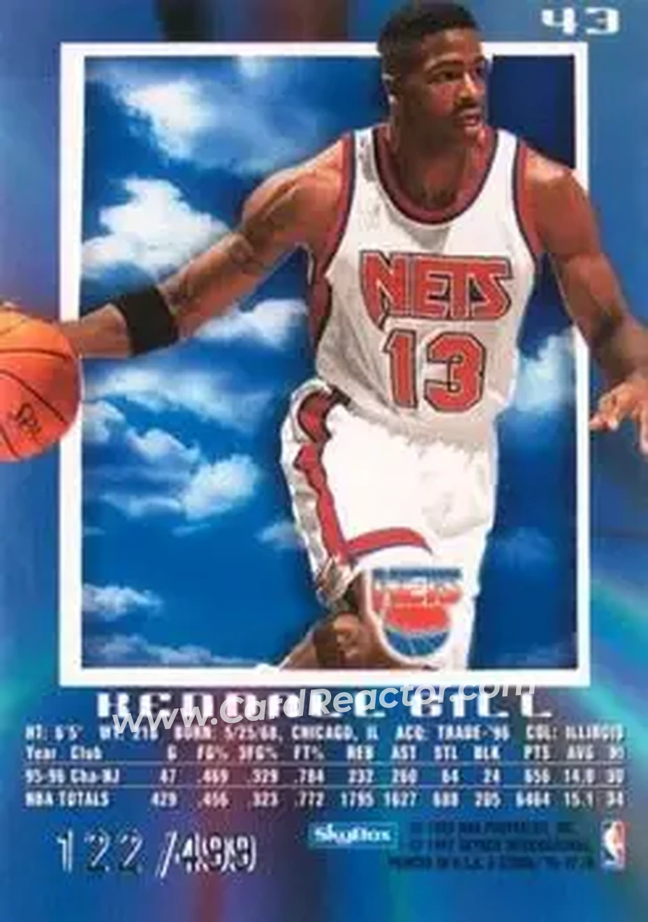 Back of Kendall Gill