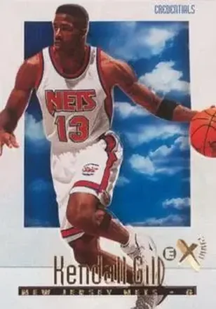 1996-97 E-X2000 #43 Credentials Kendall Gill