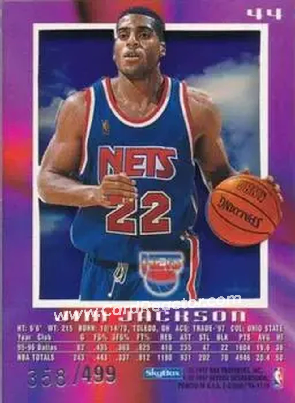 Back of Jim Jackson