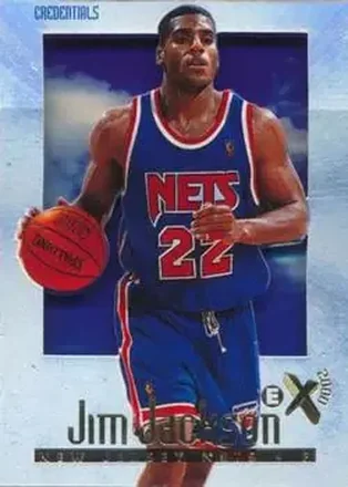 1996-97 E-X2000 #44 Credentials Jim Jackson