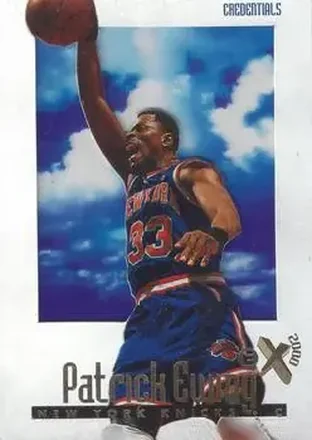 1996-97 E-X2000 #46 Credentials Patrick Ewing