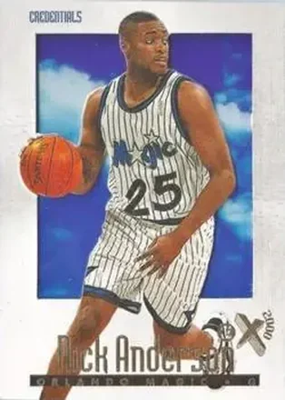 1996-97 E-X2000 #49 Credentials Nick Anderson