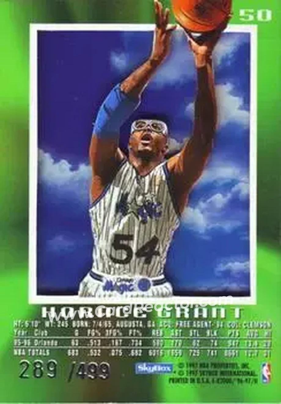 Back of Horace Grant