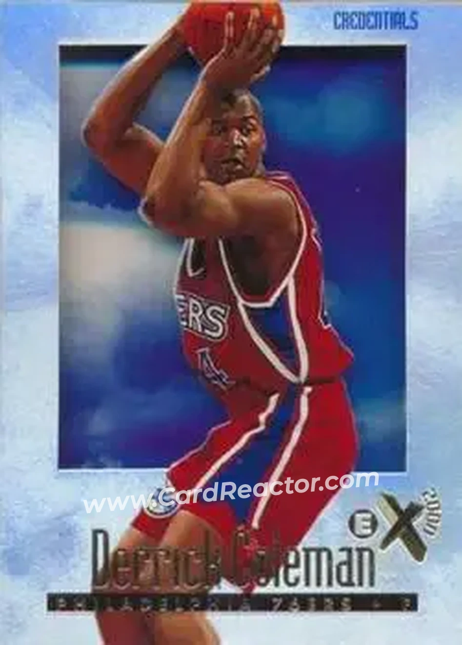 Front of Derrick Coleman