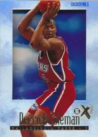 1996-97 E-X2000 #52 Credentials Derrick Coleman