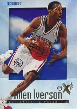 1996-97 E-X2000 #53 Credentials Allen Iverson