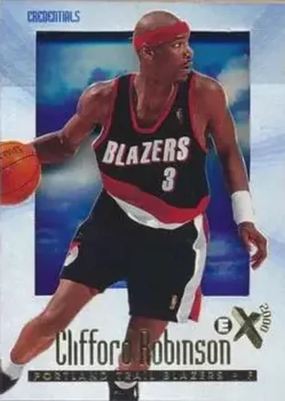 1996-97 E-X2000 #58 Credentials Clifford Robinson