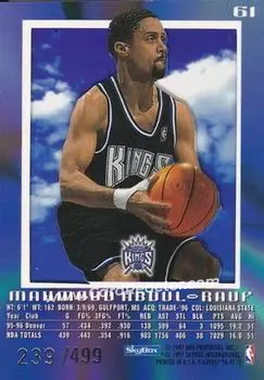 Back of Mahmoud Abdul-Rauf