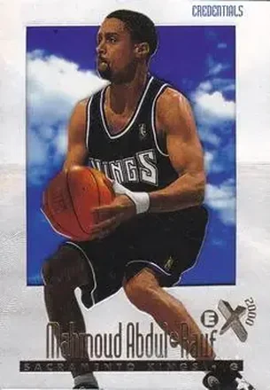 1996-97 E-X2000 #61 Credentials Mahmoud Abdul-Rauf