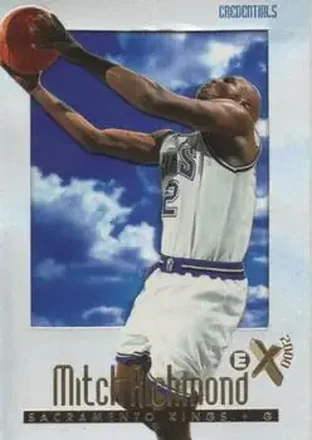 1996-97 E-X2000 #63 Credentials Mitch Richmond