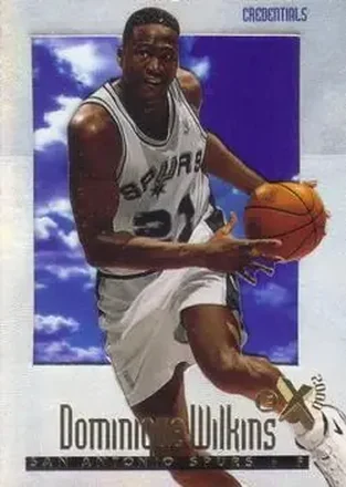 1996-97 E-X2000 #66 Credentials Dominique Wilkins