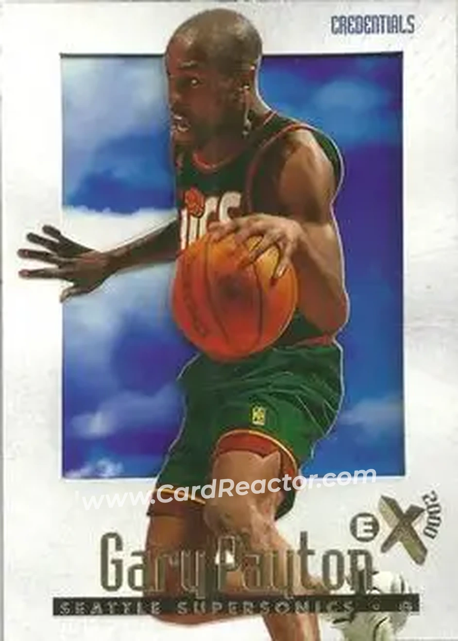 Front of Gary Payton