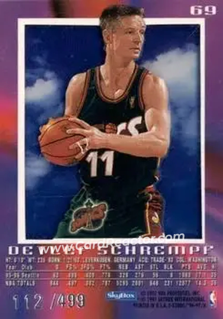 Back of Detlef Schrempf