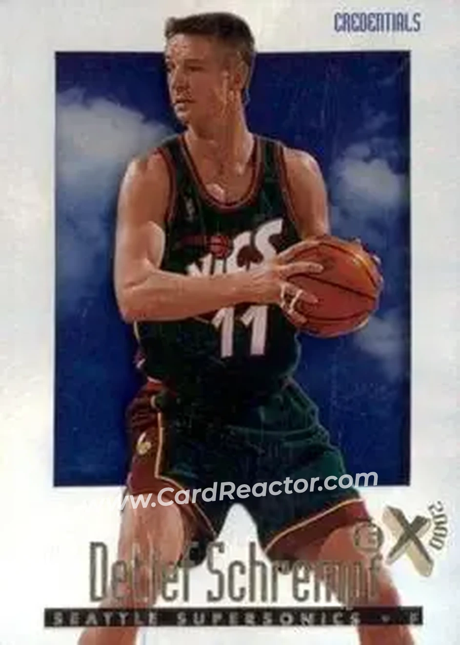 Front of Detlef Schrempf