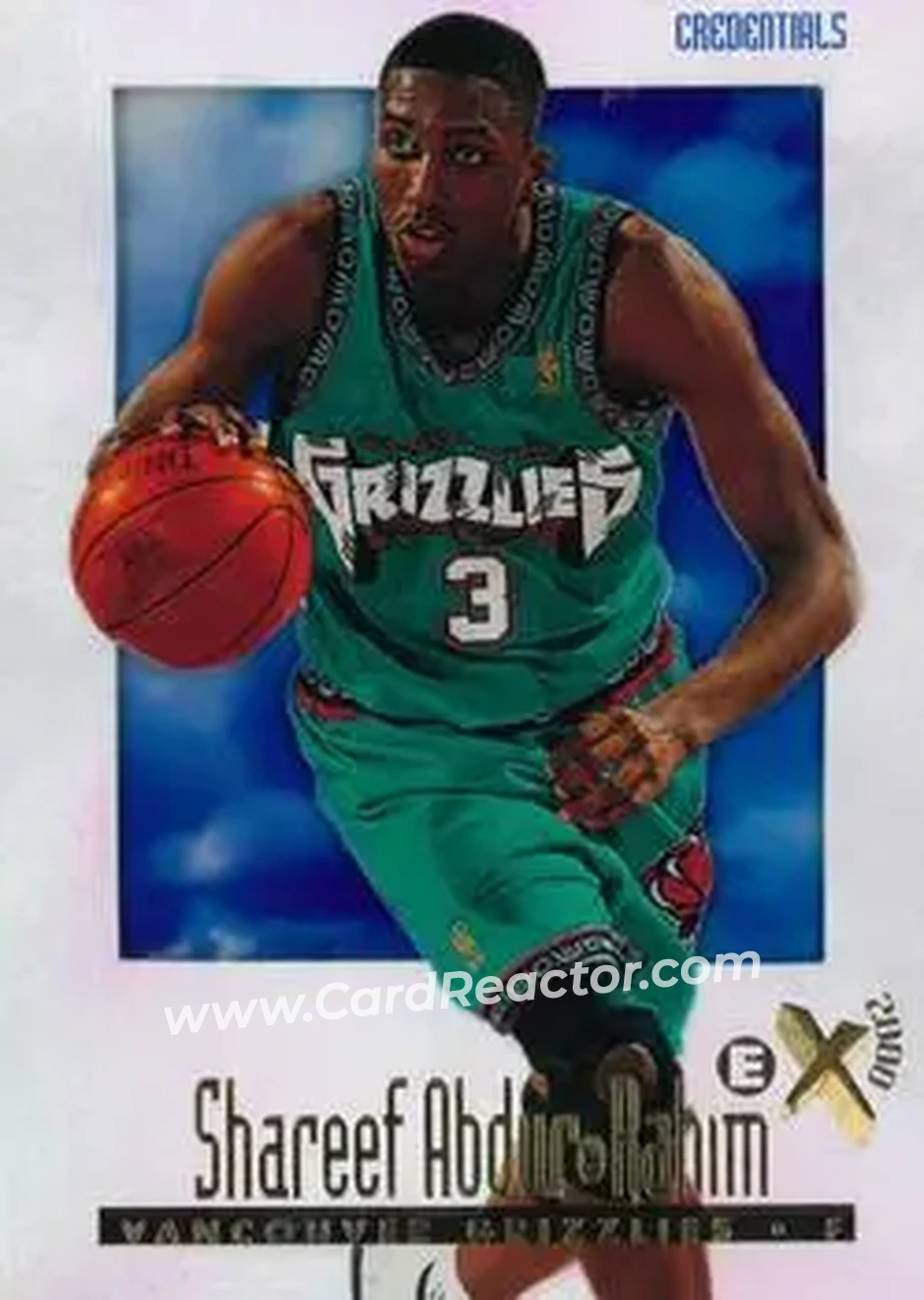 Front of Shareef Abdur-Rahim