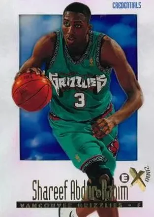 1996-97 E-X2000 #76 Credentials Shareef Abdur-Rahim