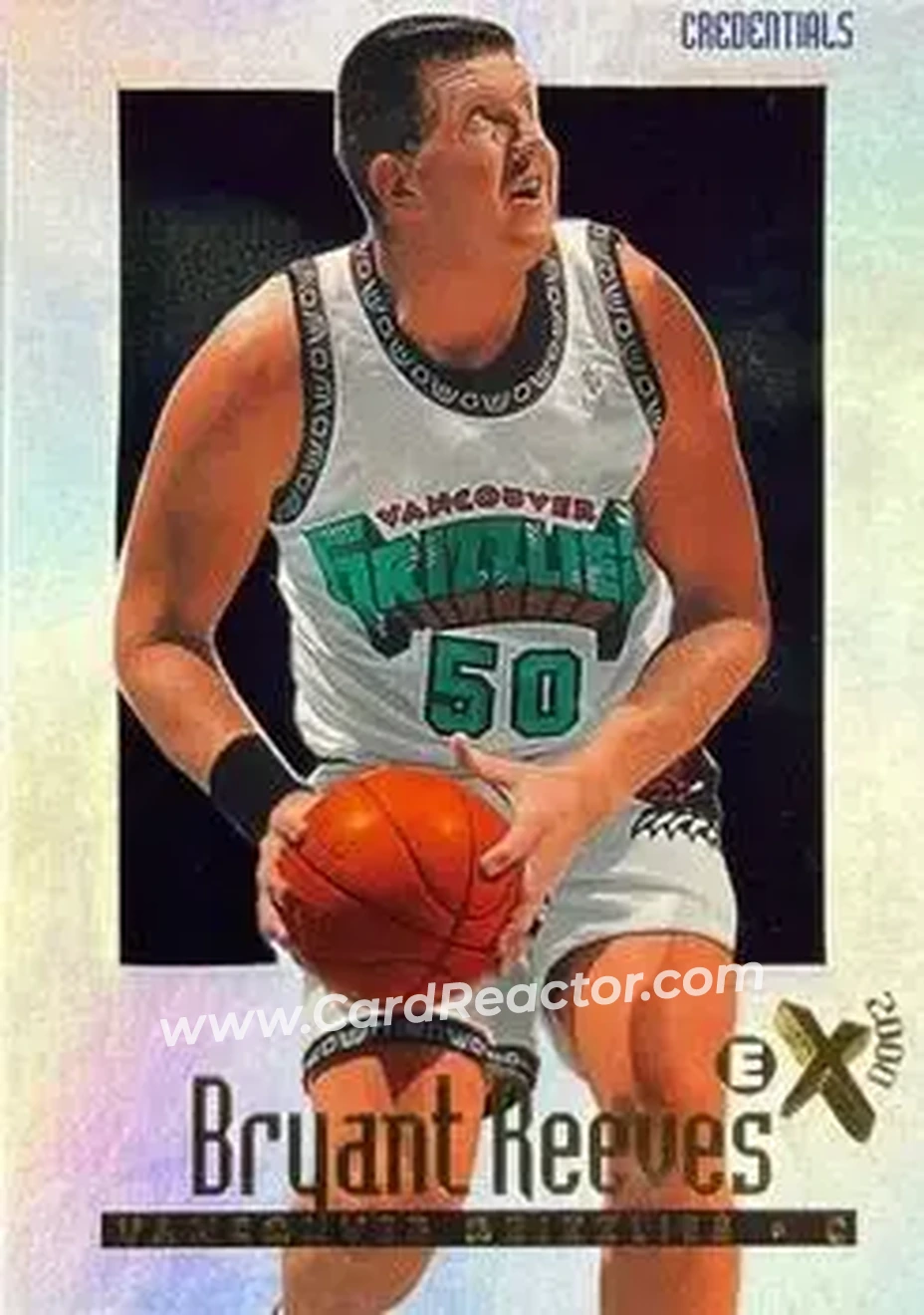 Front of Bryant Reeves