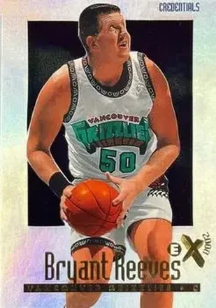 1996-97 E-X2000 #77 Credentials Bryant Reeves