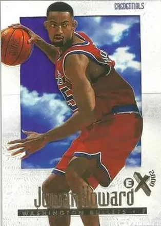 1996-97 E-X2000 #79 Credentials Juwan Howard