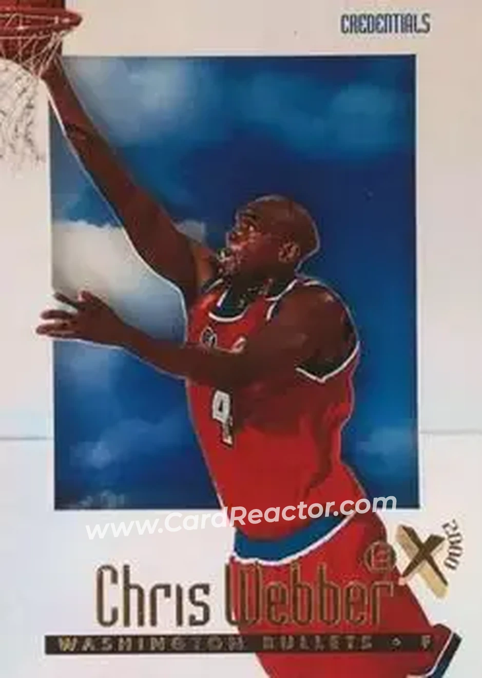 Front of Chris Webber