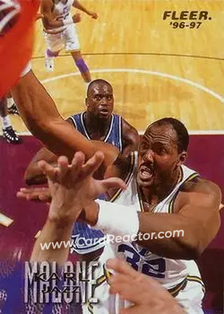 Front of Karl Malone