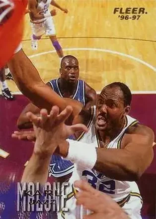 1996-97 Fleer #110 Karl Malone
