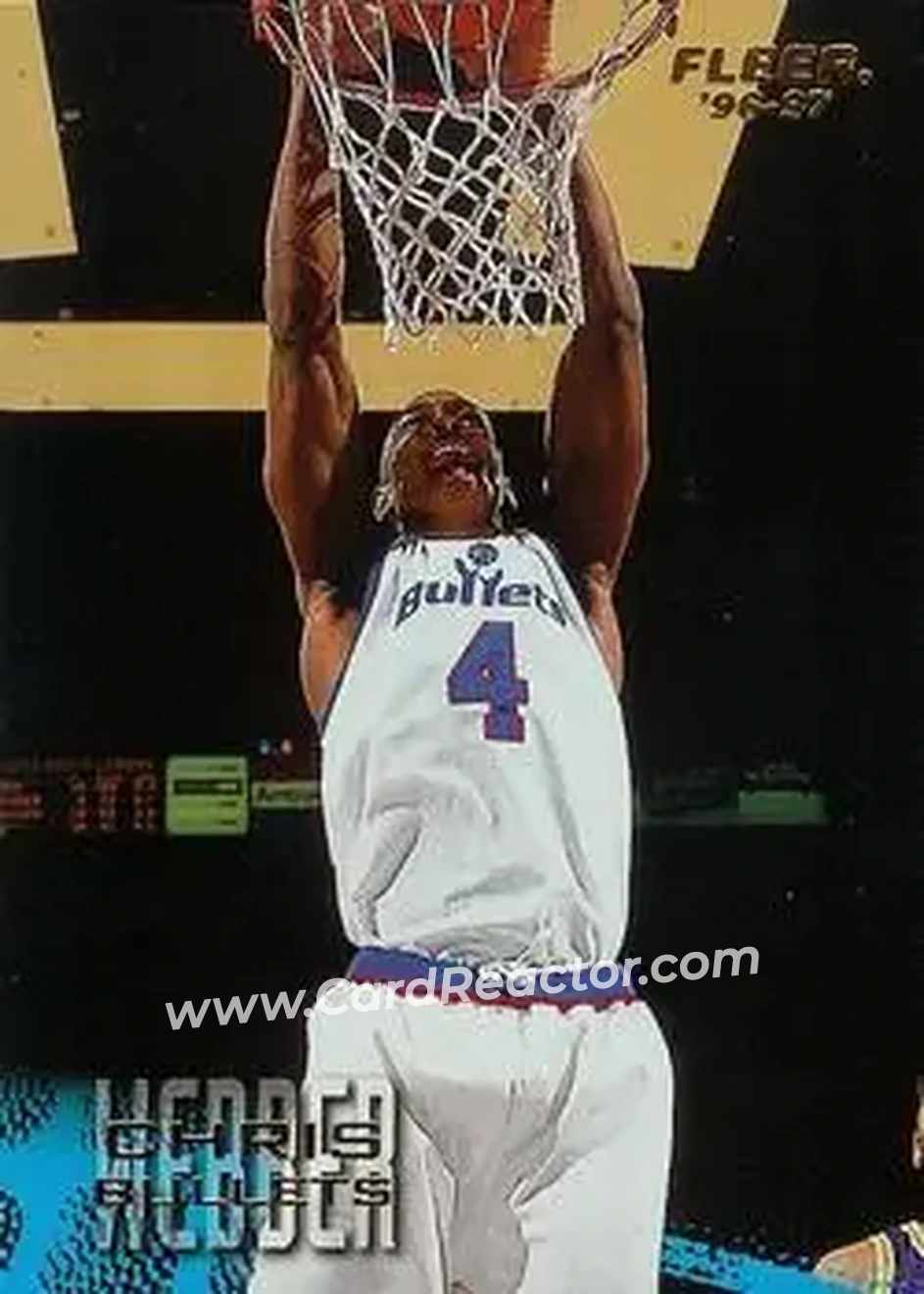 Front of Chris Webber