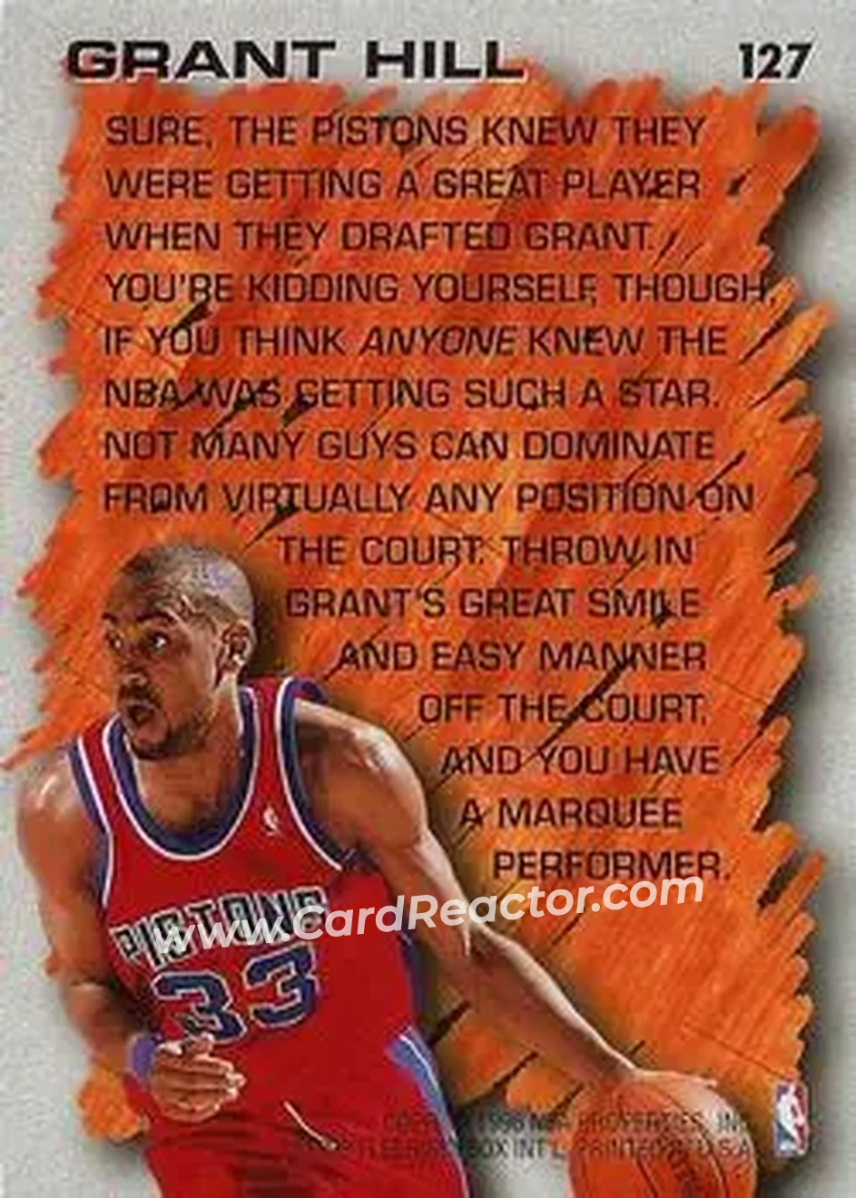 Back of Grant Hill
