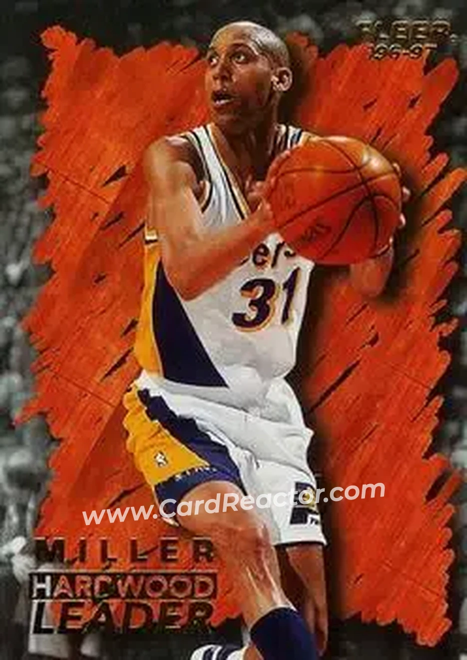 Front of Reggie Miller
