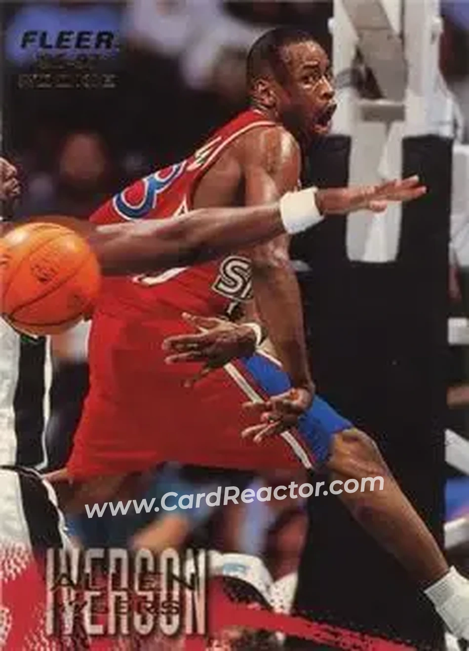 Front of Allen Iverson